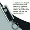 ZYBUX - 2PK LED Keychain Small Torch Light | Small LED Mini Torch Keyring Torch for Outdoor, Emergency & Daily Use | Pocket Torch Small Bright wi