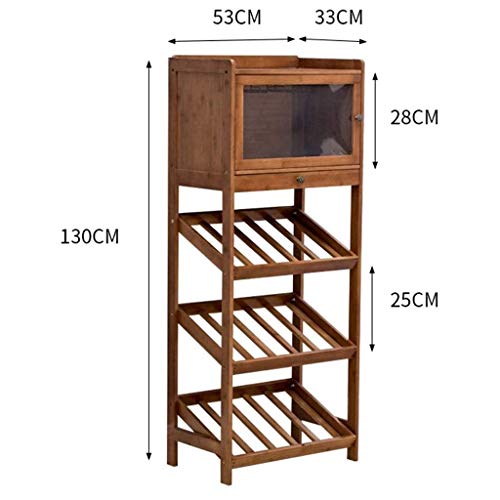 CZDYUF Wine Rack, Free Standing Wine Storage Rack Display Shelves Capacity Storage Standing Table, Wobble Free for Home Kitchen