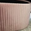 ASPECT Lola Bedroom/Living Room Velvet Storage Ottoman (80x40x40cm, Pink)