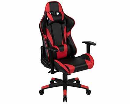 Flash Furniture X20 Gaming Chair, Ergonomic Office Chair for PC and Gaming Setups, Adjustable Gamer Chair with Fully Reclining Back Support,116.8