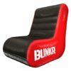 NERF BUNKR BKN-3342 Switch-Inflatable Chair & Ottoman Barrier-for Use with All Indoor & Outdoor Battle Zones Game Fields-Features Exciting Graphi