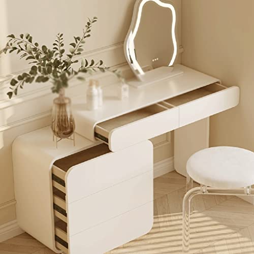 CZDYUF Bedroom Furniture Cabinet Table Acrylic Chair Combination Home Apartment Dresser