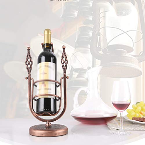 SCKTFS Swing Wine Rack, Creative Display Rack Wine Bottle Rack, Household European Wine Rack