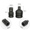 Impact Socket Adaptor Set, Socket Wrench Adapters, 6 Pcs Reducer Adapter for Converter Socket Set 1/4" 3/8" 1/2" 3/4"