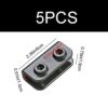 5 Pcs Rectangular Bracket Legs Pop Up Tent Legs Gazebo Replacement Connector Spare Parts for Pop Up Gazebo Tent Outdoor Furniture