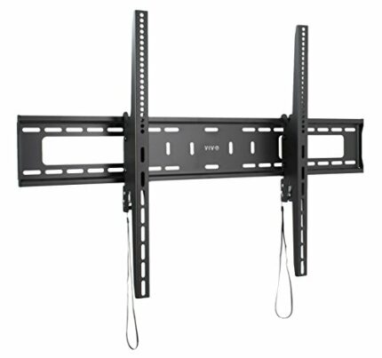 VIVO Extra Large Heavy-Duty 60 to 100 inch LCD LED Curved and Flat Panel Screen, TV Wall Mount Bracket with Max 900x600mm VESA, Black, MOUNT-VW10