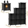 HOMIDEC Cube Bookcase, 9 Cube Storage Unit Bookshelf Storage Cube Organiser Multi-Use DIY Storage Cube Shelf for Books, Toys, Clothes, Tools