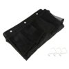 Yunnyp 24 Pockets Over the Door Shoe Organizer with 3 Metal Hooks Closet Shoe Holder Hanging Shoe Storage Bag Organizer
