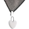 XCWTBL Tablecloth Weights Set of 10 Natural Stone Tablecloth Weights With Clip For Garden, Picnics, Party, Kitchen And Restaurant