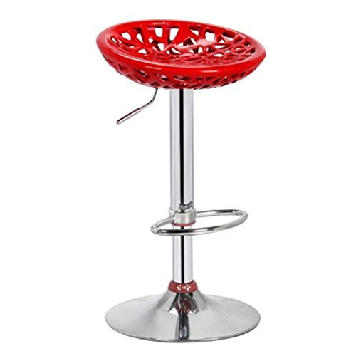 SDFGH Chair Simple Design Furniture Cushioned Leatherette Upholstery Airlift Swivel Barstool