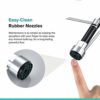 Suguword Kitchen Sink Mixer Tap Chrome Brass 360 Degree Rotation Single Hole with Pull Out Spray Kitchen Sink Taps