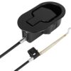 Spring.Rd 2 Pack Set Recliner Replacement Parts, Durable Recliner Release Pull Handle with Recliner Pull Cable Repair Replacement Part Compatible