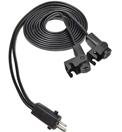 Huachuang Recliner Lift Chair Electric Recliner Chair Sofa 1m Extension Lead 2 Pin Splitter Lead Recliner Power Supply Cord Y-Splitter Cord for l