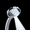 Mira Showers 360 Shower Head Handheld Shower Head 4 Spray Shower Head White/Chrome 2.1688.001