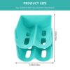 YARNOW Bottle Shelf Organiser Stackable Water Bottle Organizer Bottle Storage Holder Free- Standing Soda Bottle Storage Rack for Kitchen Countert