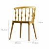 WALNUT Outdoor All-Weather Wicker Conversation Bistro Furniture Chairs And Side