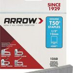 Arrow A50824 T50 Staples, 1/2 Inch (12 mm)