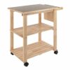 Winsome Wood Mario Kitchen, Natural