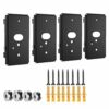 (Pack of 4) Wall Mount Bracket for Bose SlideConnect UB-20 Series II , UFS-20, WB-50, Lifestyle 525 535 III/ 600, Soundtouch 300/ 520, CineMate 5