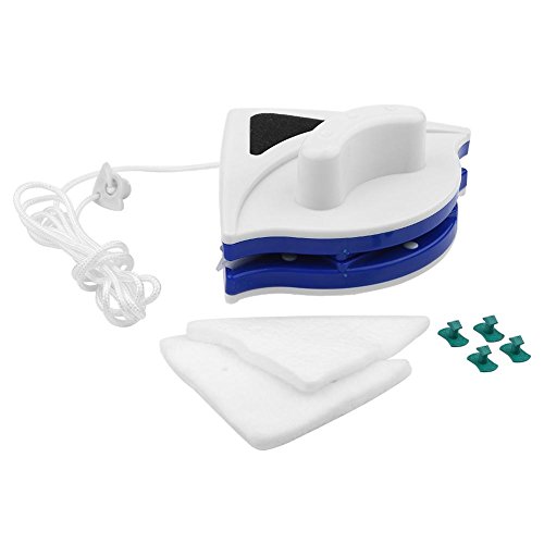 ALREMO HUANGXING - Magnetic Plastic Glass Cleaner, Anti-Drop Double Side Durable Window Cleaning Tool, for Home Office