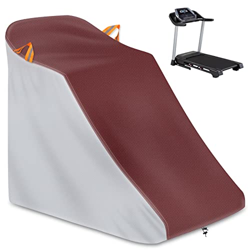 COVERVIN Treadmill Cover,Sports Running Machine Waterproof Protective Cover,600D Oxford Cloth Material All Weather Waterproof Dustproof UV Protec