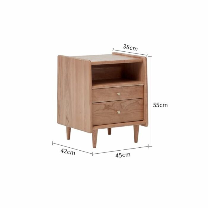 EYHLKM Side Cabinet Large Storage Space Nightstand Bedroom Nightstand Cabinet Of Drawers Furniture Bedroom Nightstand