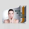 Oval Illuminated Bathroom Mirror with Led Light and Demister Pad Touch Sensor Wall Mounted Makeup Shaving 2 Sizes, a,