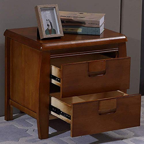 JYDQM Solid Wood Bedside Table Nordic Home Simple Nightstand Bedside Storage Cabinet Bedroom Furniture