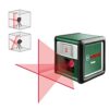 Bosch cross line laser Quigo with universal clamp MM 2 (easy and precise alignment with flexible positioning of the tool thanks to the universal