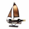 ZYZMH Sailing Wine Bottle Holder Iron Art European Creative Wine Rack Classic Bottle Storage Holder Practical Decoration