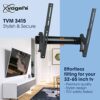 Vogel's TVM 3415 tilting TV wall bracket for 32-65 inch TVs, Max. 55 lbs (25 kg), TV wall mount max. VESA 400x400, Universal compatibility