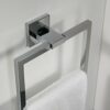 Tiger Items Towel Ring, Stainless Steel, Chrome, 17.5 x 16 x 6 cm