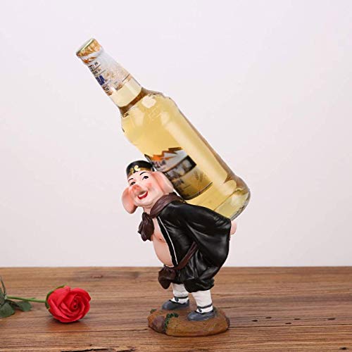 CZDYUF Wine Rack - Creative Wine Rack Decoration Bottle Display Rack (11.5 * 9.5 * 20.5 Cm)