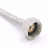 1/2" x 3/4" BSP 500mm Long Flexible Braided Hose Bath Tap Flex Connector