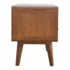 Artisan Furniture Media Unit, Wood, Chestnut, 90 x 35 x 47 cm