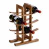 Zeller 13580 Wine Shelf Bamboo 29 x 16 x 42 cm