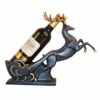 Stylish Simplicity Fashion Home Decorations Desktop Porch Bar Restaurant Decoration European Creative Deer Wine Rack Decoration Wine Cabinet Craf
