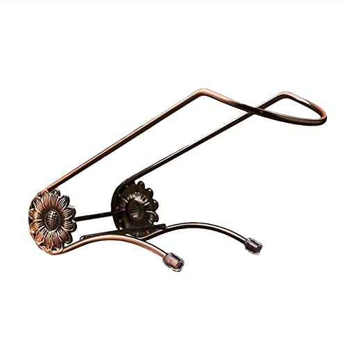 DLOETT Red Wine Stand Simple Wrought Iron Rack Home Bottle Cabinet Decorative Ornaments Bracket Shelf for Bar Wine Cellar Kitchen