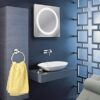 Bathroom Towel Holder Polish Towel Ring For Hand Towel Holder -Towel Hanger & Towel Rings,17cm Towel Holders For Bathrooms By Juba Smart Living (