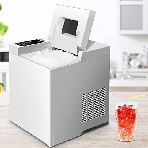 Ice Maker Machine Countertop Full Automatic Ce Cube Maker Machine Smart Button Control For Home Office Party And Bar