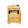 CZDYUF Multifunctional storage lock for bedside table, bedroom, bedside table, left and right side, can be adjusted, Wood