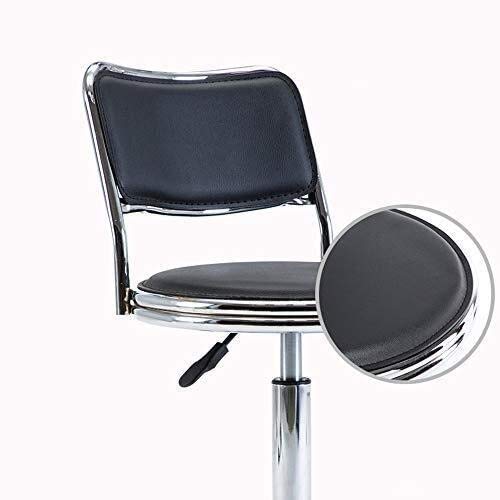 Sun Lounger Garden Chairs Foldable Deck Chair Gas Lift Swivel Chair Stool, Bar Chair Stool Adjustable Faux LeatherSalon Stool Working Chair with