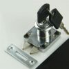 Double Hook Cabinet Drawer Lock for Home Drawer Storage Box Locker Boat Car Truck JA43 1Pcs (Color : Different Key)