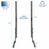 VIVO Universal LCD Flat Screen TV Table Top VESA Mount Stand Black | Base fits 22" to 65" (STAND-TV00Y)