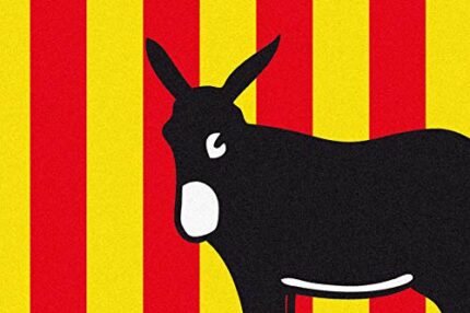 ID Mat Boston Region Catalan, Synthetic Fibres, Red Yellow Black, 40 x 60 x 0.5 cm