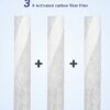 Ulinek 3 Packs Showerhead Filters Cartridges Carbon Filter ACF Replacement for Hard Water Shower Head Filtration Chlorine