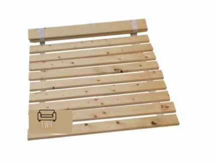 Wooden Bed Slats Replacement in 3 Feet Single/ 4 Feet Small Double/ 4 Feet 6 Inch Double/ 5 Feet king Size/ 6 Feet Super King Size (6 Feet Super