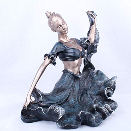 CZDYUF Single Wine Accessory Bottle Holder,Women Shaped Sturdy Sculpture Wine Bottle Holders, Figurine Kitchen Decoration Crafts