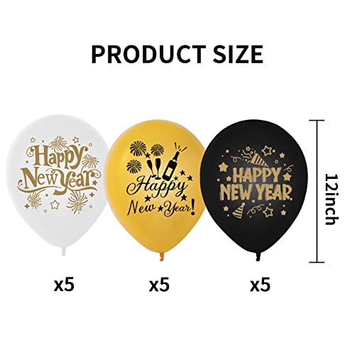 Happy New Year Decorations Table Cloth,PVC Plastic Wipe Clean Tablecloth - Waterproof Square Table Cover Protector for Kitchen Picnic Outdoor Ind