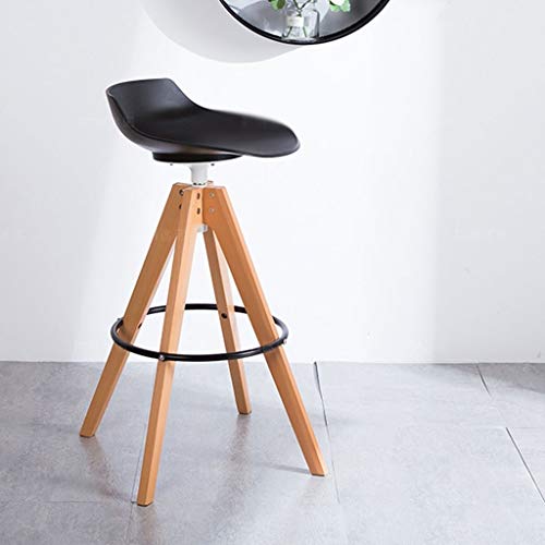 SDFGH Nordic Light Luxury bar Chair Simple net red bar Stool Front Desk Cafe Restaurant Leisure Back high Stool (Color : 3-Pack)